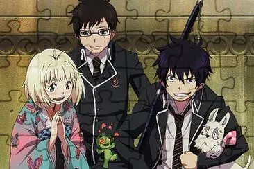 פאזל של Ao no exorcist