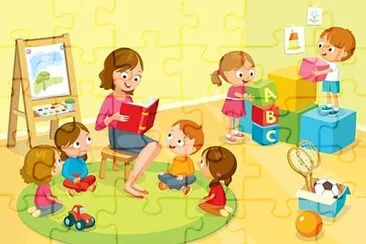 Gradinita mea jigsaw puzzle