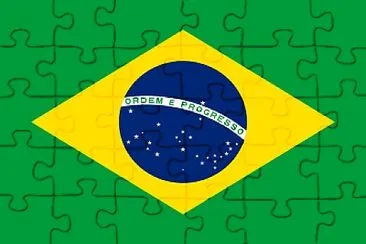 Bandeira nacional do Brasil jigsaw puzzle