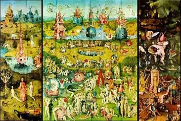 פאזל של Triptyque de Bosch