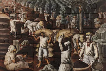 Obra CafÃ© de Candido Portinari jigsaw puzzle