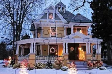 פאזל של Christmas home
