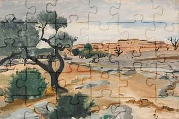 derain arbre dans un paysage