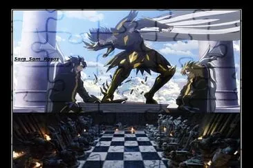 Ajedrez Caballeros del zodiaco