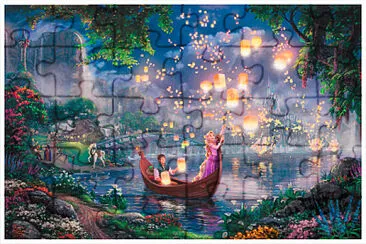 פאזל של 298- Pintura Fantasia