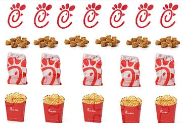 Chick-fil-A jigsaw puzzle