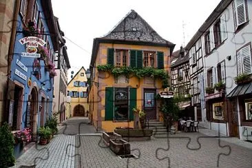 Ribeauville-Alsacia(Francia) jigsaw puzzle