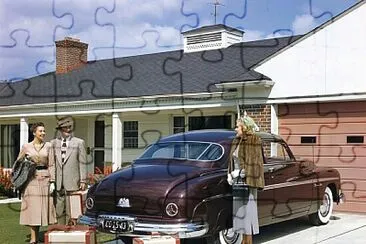 1950 Lincoln Series 0EL coupÃ© jigsaw puzzle