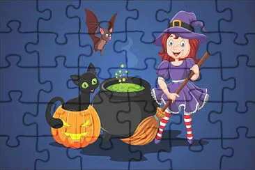 Halloween jigsaw puzzle