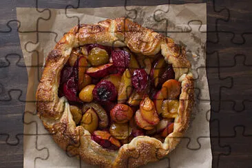 Food jigsaw puzzle