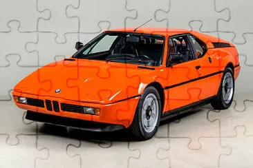 1981 BMW M1 jigsaw puzzle