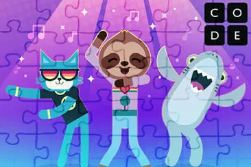 CODE jigsaw puzzle