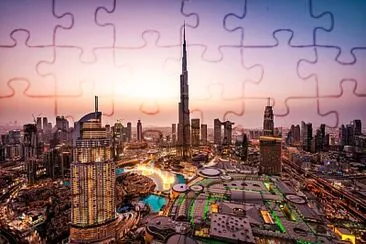 Dubai, Emiratos Ãrabes Unidos jigsaw puzzle