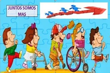  "Juntos Somos MÃ¡s " InclusiÃ³n jigsaw puzzle