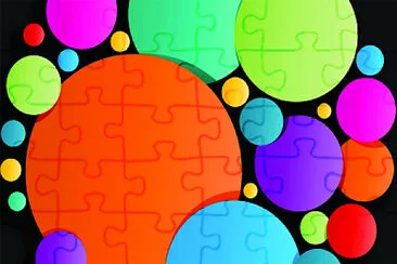 å¹³é¢çŸ¢é‡åœ– jigsaw puzzle