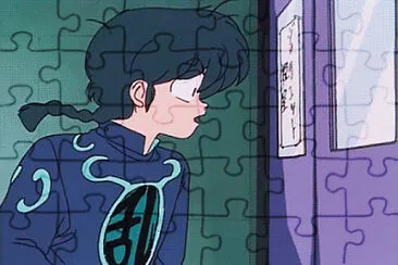 akane se enoja con ranma por interpretar a julieta jigsaw puzzle