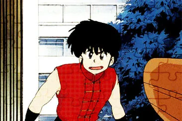 ranma saotome es atacado por kuno jigsaw puzzle