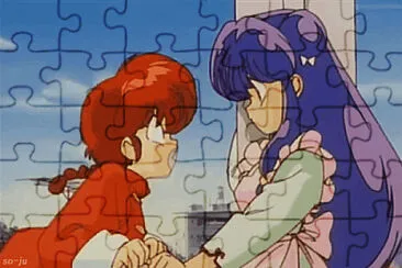 ranma y shamppo pelicula 1 jigsaw puzzle