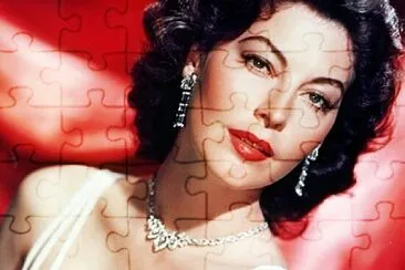 AVA GADNER jigsaw puzzle