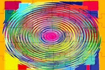 draw jigsaw puzzle