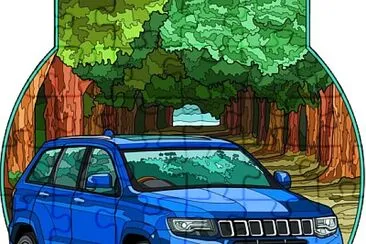 colorido jigsaw puzzle