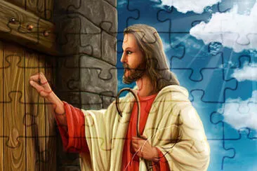 Jesus bate a porta