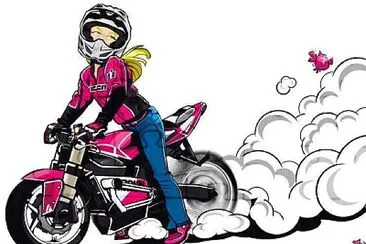 פאזל של Menina motoqueira