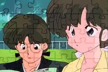 פאזל של kasumi y el doctor tofu ranma 1/2