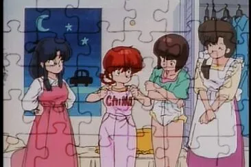 פאזל של a ranma no le queda la ropa de akane ranma 1/2