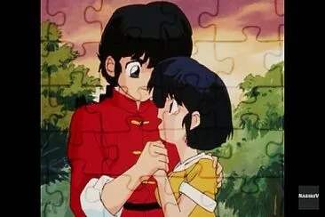 ranma y akane enamorados por el hongo del amor jigsaw puzzle