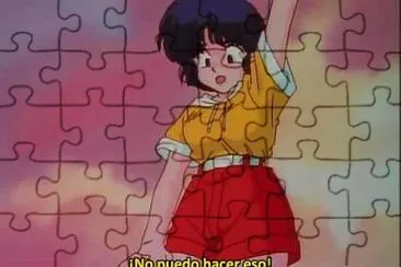 akane no va a soltar a ranma de la mano ranma 1/2 jigsaw puzzle