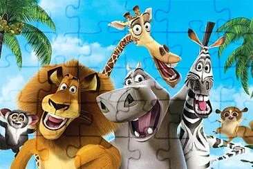 פאזל של ÃFRICA _ MADAGASCAR