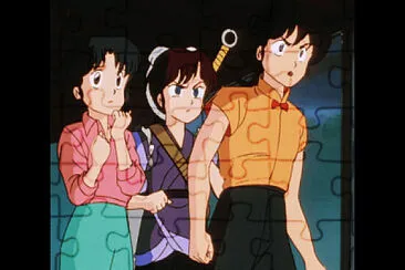 פאזל של ranma, akane y ukyo saben quien es el fantasma