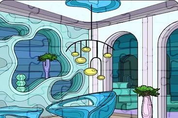 piscina jigsaw puzzle