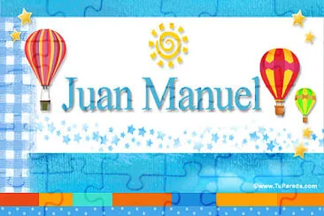 Juan Manuel jigsaw puzzle