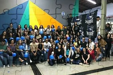 פאזל של Quebra cabeÃ§a com o intuito de exercer a sua atenÃ§