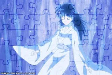 rin sellada en el arbol sagrado hanyo no yashahime jigsaw puzzle