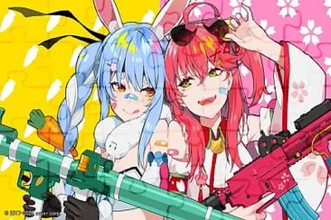 פאזל של Peko and Miko