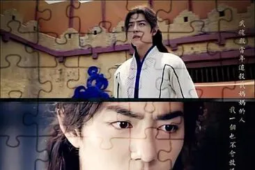 Chinese actor Xiao Zhan jigsaw puzzle