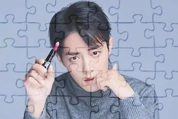 Chinese actor Xiao Zhan jigsaw puzzle