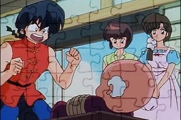 ranma habla con el maestro happosai ranma 1/2 jigsaw puzzle
