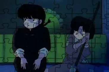 ranma y akane quieren ayudar a sus padres ranma 1/2 jigsaw puzzle