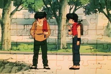 ryoga se molesta por que ranma no lo recuerda ranma 1/2 jigsaw puzzle
