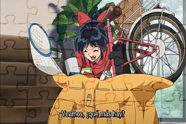 moroha ve que hay en su mochila hanyo no yashahime jigsaw puzzle