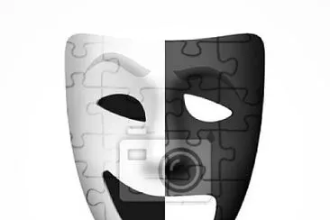 black jigsaw puzzle