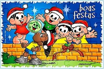 NATAL TURMA DA MONICA jigsaw puzzle
