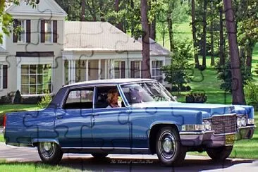 פאזל של 1969 Cadillac Fleetwood Brougham_