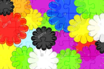 Vibrant Flowers jigsaw puzzle