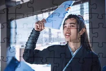 Chinese actor Xiao Zhan jigsaw puzzle