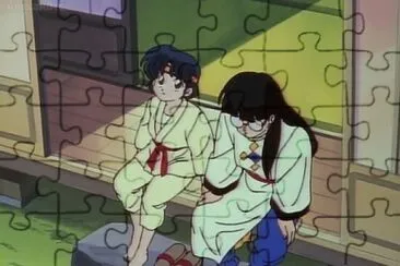 mouse habla con akane ranma 1/2 jigsaw puzzle